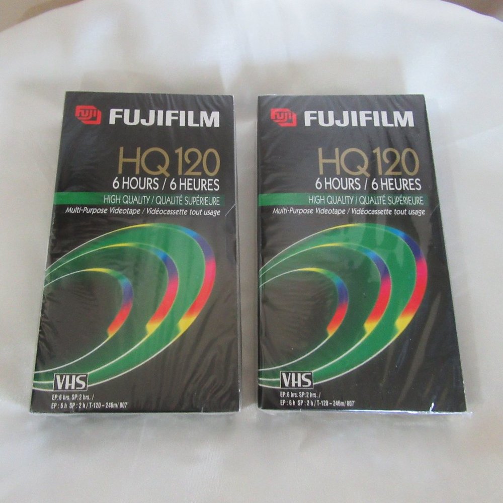 2 New Vhs tapes brand new